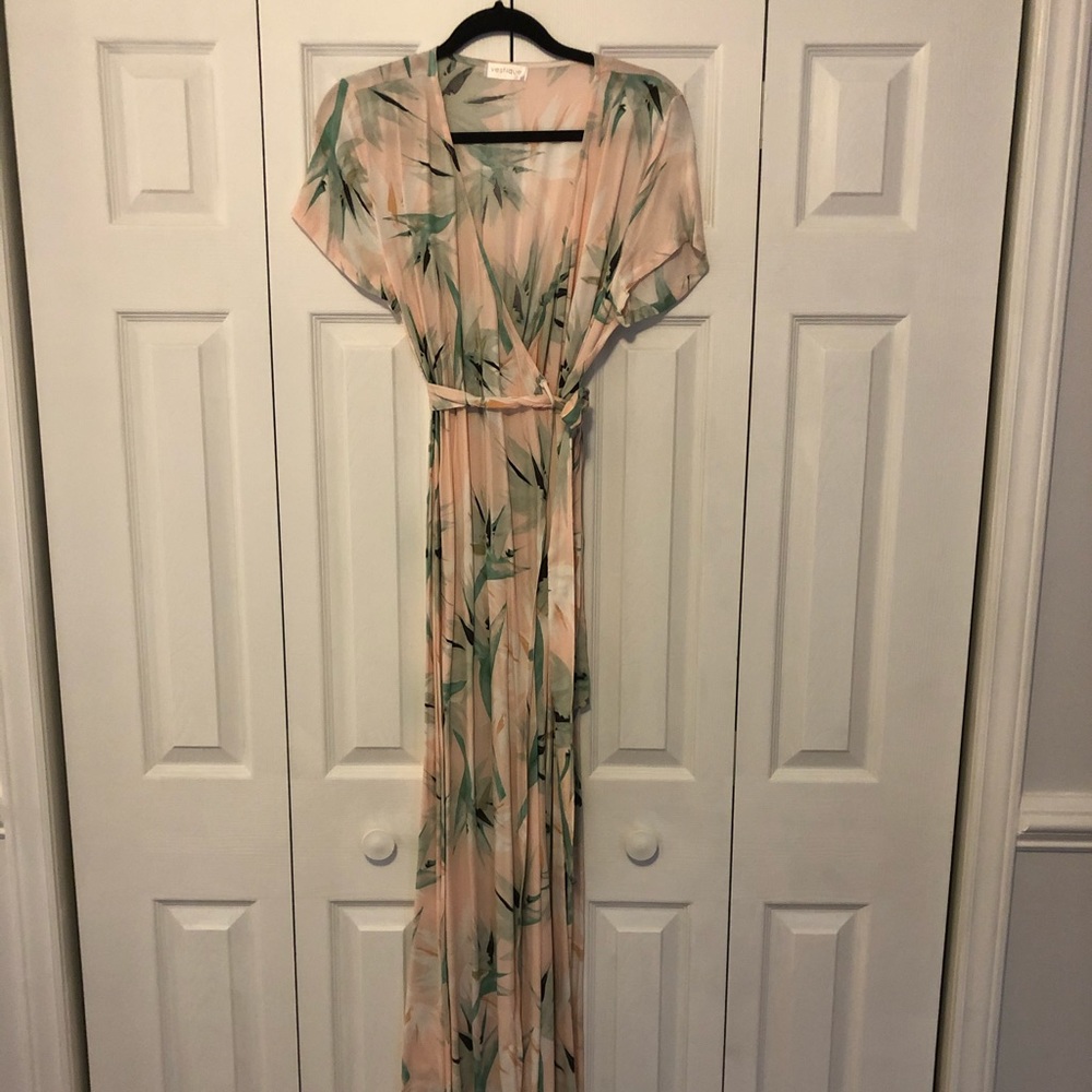 Vestique tropical maxi dress